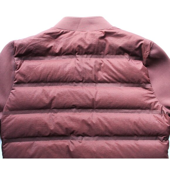 Lululemon Down and Around Bomber Reversible / Size 4 / Dark Cedar Goose Down - Picture 9 of 13